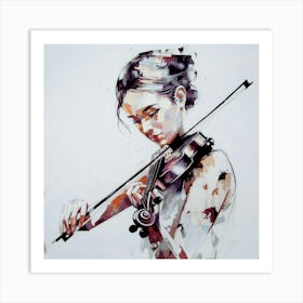 Violinist Art Print