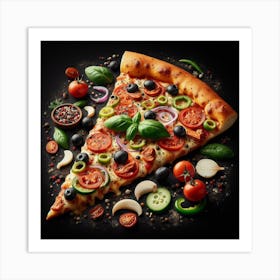 Pizza69 1 Art Print