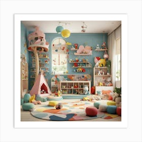 Children'S Room 1 Art Print