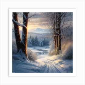 Winter'S Day 6 Art Print