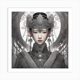 Chinese Empress Art Print