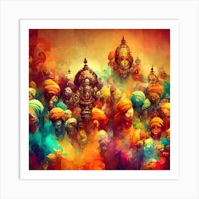 Lord Ganesha 2 Art Print