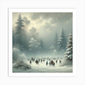 Winter'S Day Art Print 1 Art Print