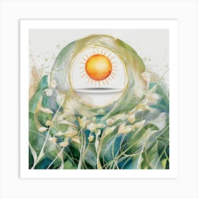 Sun In The Sky Art Print