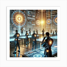 Solar Technocrats Converted Art Print