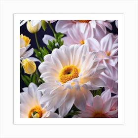 Flowers In A Vase 19 Art Print