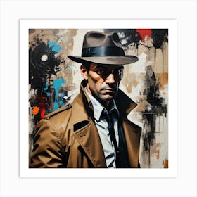 Man In A Hat Art Print