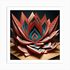 Lotus Flower Art Print