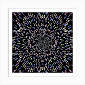 Psychedelic Abstract 7 Art Print