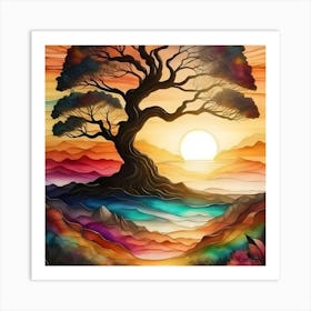 Tree Of Life 14 Art Print