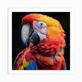 Macaw Parrot 2 Art Print