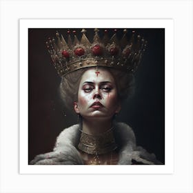 Queen of England Art Print