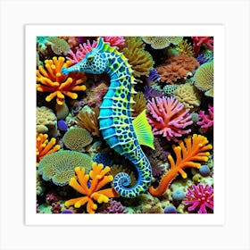 Seahorse 1 Art Print