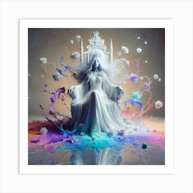 Throne Art Print