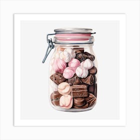 Jar Of Sweets 7 Art Print