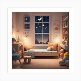 Child'S Bedroom Art Print