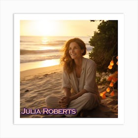 Julia Roberts 3 Art Print