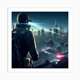 Watch Dogs 1 Art Print