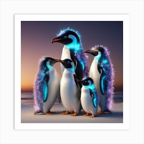 Penguins Of Madagascar 1 Art Print