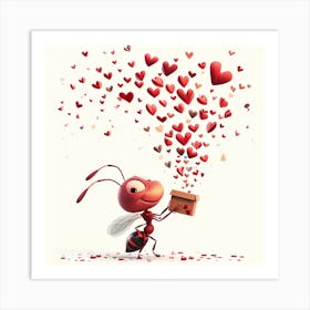 Valentine day Art Print