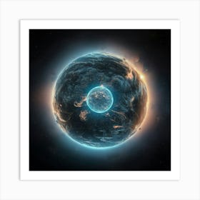 Nasa Planet Art Print