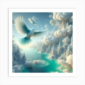 SkyBird Art Print