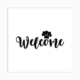 Welcome Sign 1 Art Print