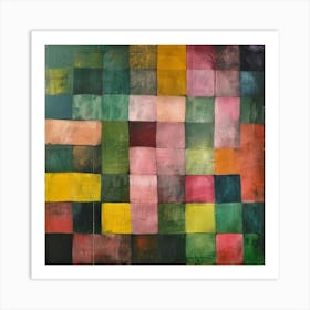 Squares 22 Art Print