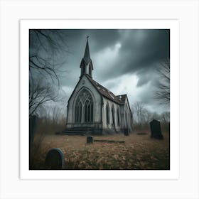 Church In The Woods 2 Art Print