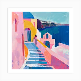 Santorini Art Print