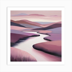 'River' 1 Art Print