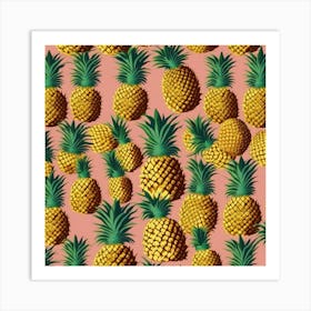 Pineapple 1 2 Art Print