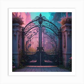 Gate To A Fairytale Art Print