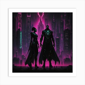 Symbiosis danger Art Print