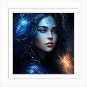 Ethereal Beauty Art Print