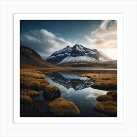 Iceland Landscape Art Print