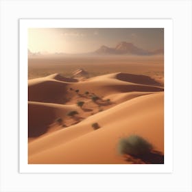 Sahara Desert 138 Art Print