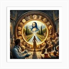 Clock Of The World Art Print