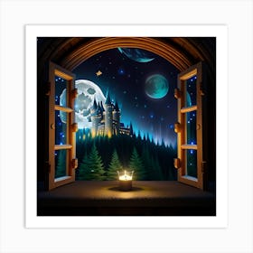 Window of dreams 2 Art Print