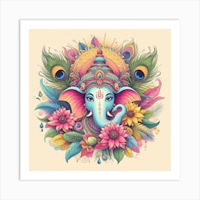Ganesha 36 Art Print