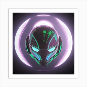 Alien DJ Art Print