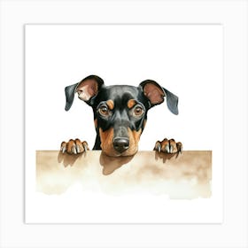 Doberman Pinscher 9 Art Print