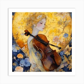 Violinist Art Print