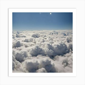 Clouds From An Airplane 2 Art Print