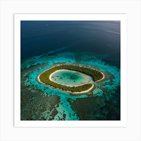 Island In The Middle Of The Ocean 2 Art Print