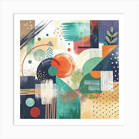 Abstract Painting 209 Art Print