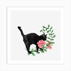 Spring Kitty Art Print