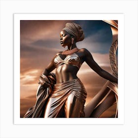 Bronze Woman 1 Art Print