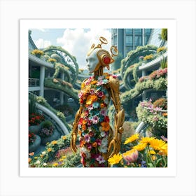 Flower City Art Print