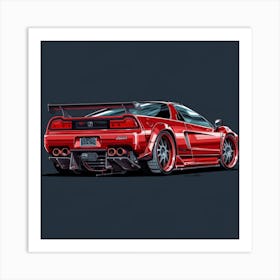 Honda Nsx Art Print